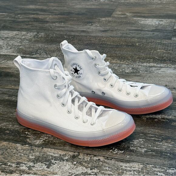 Converse Chuck Taylor Shoes Sneakers Unisex All Star CX Hi White Wild Mango NIB - Picture 11 of 15